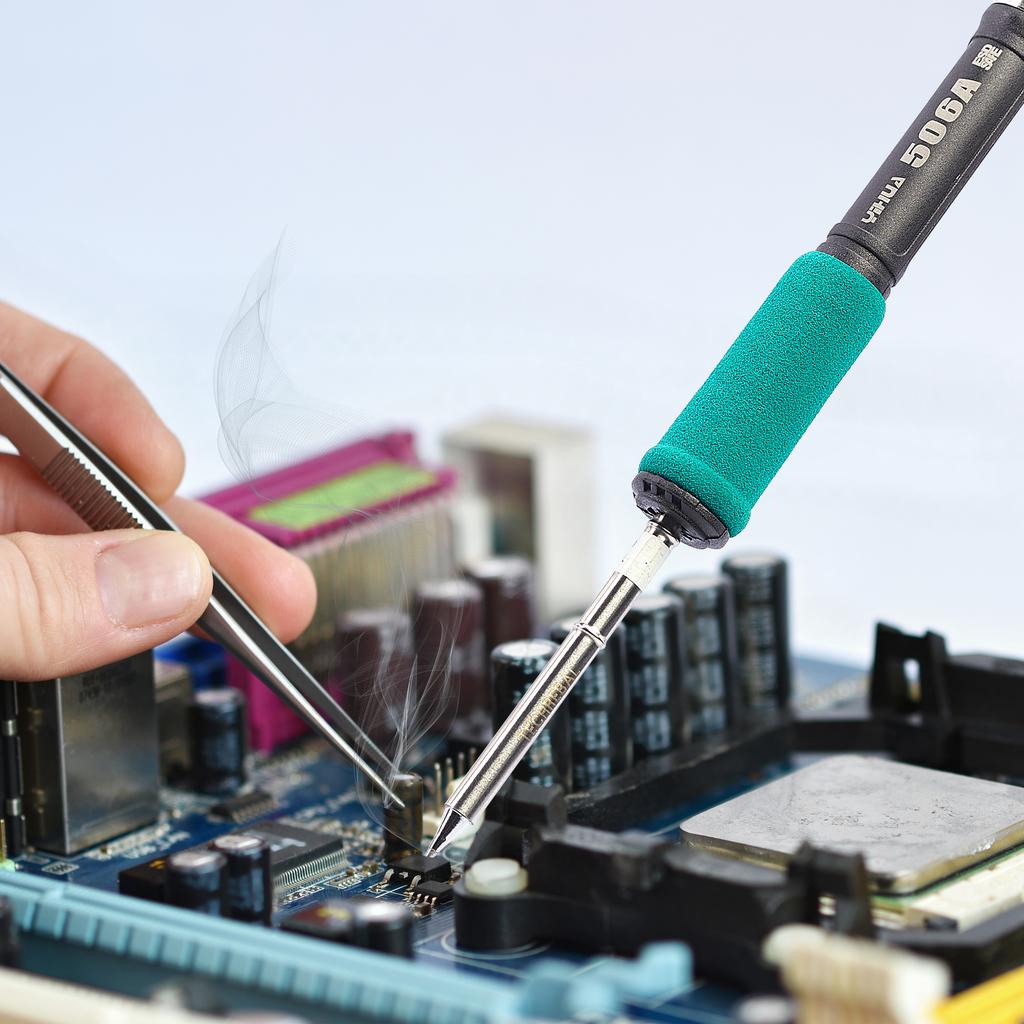 Professional 2-In-1 Hot-Air Soldering Station + T12 Yihua 706 Ii System