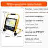 Rechargeable Outdoor Emergency LED Floodlight