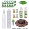 AeroGarden-Compatible Hydroponic Basket Kit with AB Fertilizer for Soilless Planting