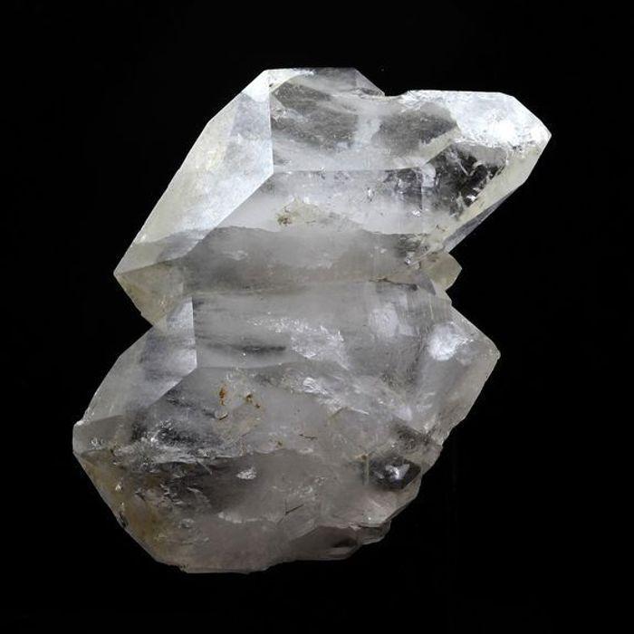 Pierres et Minéraux. Quartz à Ame. 113.0 ct. Aiguille du Goléon, Oisans, France.
