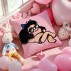 M-Mafalda Cartoon Cushion Cover Pattern Printed Pillowcase for Living Room Sofa Cushion Cover & Bedroom Decor