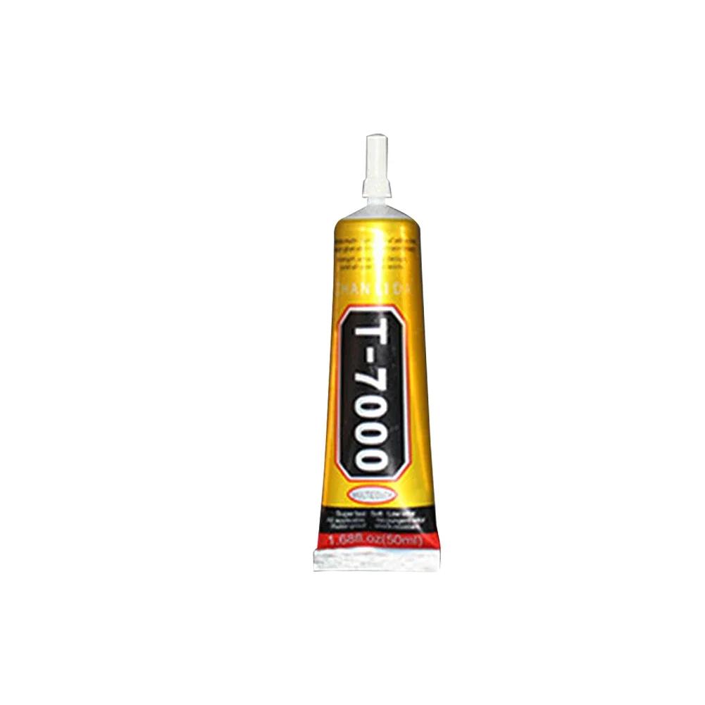 T7000 Mobile Phone Tablet Repair Adhesive Black Contact Strong Repair Glue 15ML 50ML 110ML Adhesives with Fine Needle Outlet