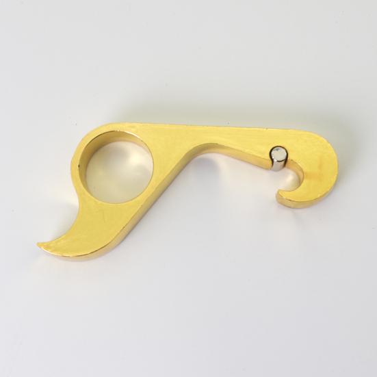 2Pcs Bottle Opener Can Pull Tab Pry Magnetic Refrigerator Magnet Portable One-Handed Operation Bottle Opener