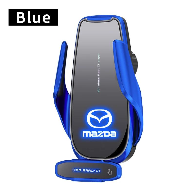 Car Wireless Charger Mobile Phone Holder Car Accessories For Mazda 3 Alexa CX30 CX-4 CX5 CX-5 CX8 CX-8 CX-30 CX9 CX-9 Car Goods