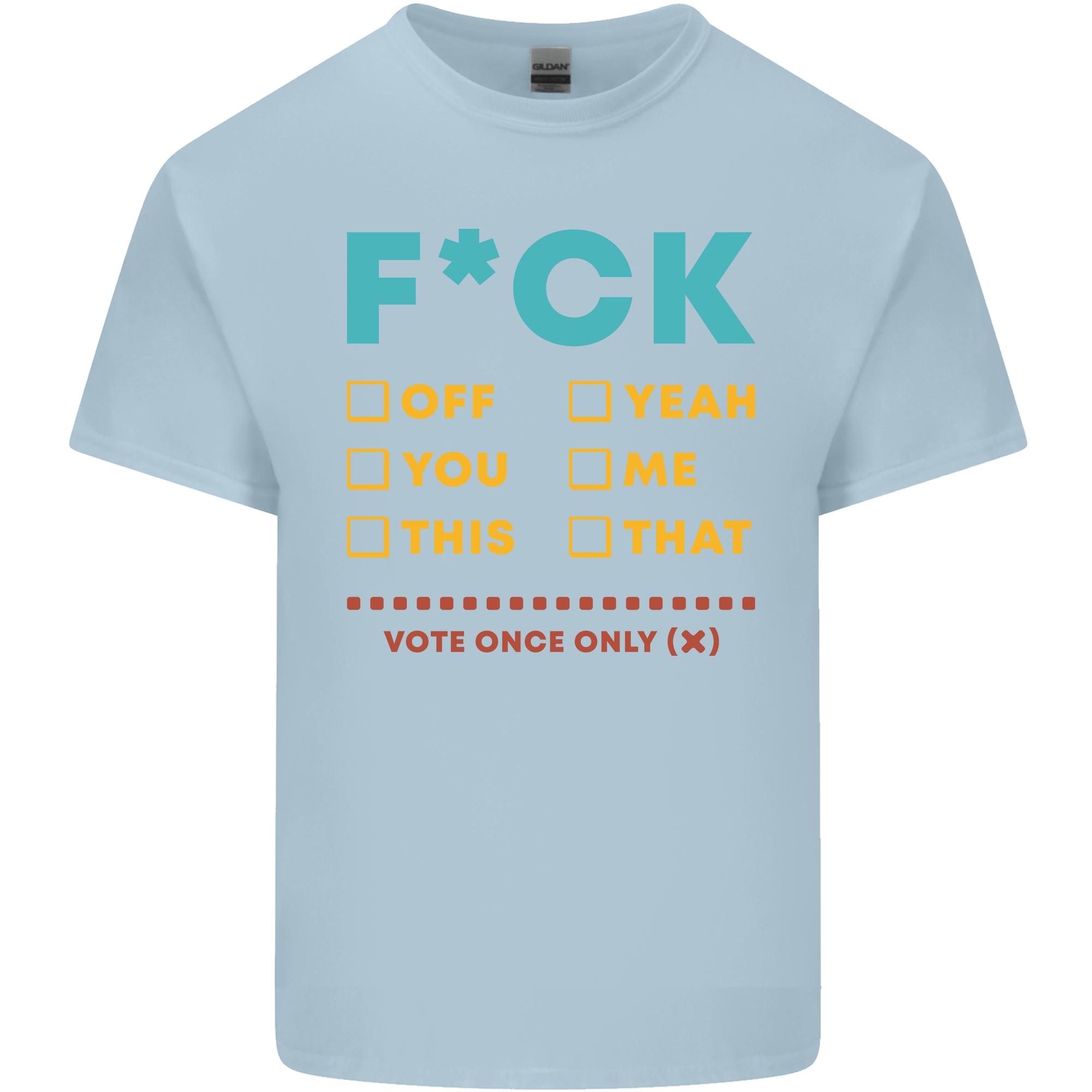 Fook Off Yeah You Me This Funny Offensive Unisexs Light Cotton TShirt S