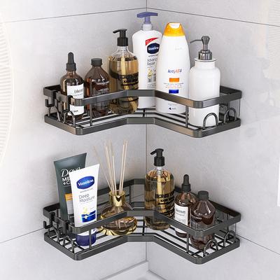 Bathroom Rack, No Punching, No Toilet Shower Gel Corner Storage Rack, Toilet Triangle Rack