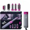 Five-in-One Multifunctional Hair Styler: Curling Iron, Straightener, and Blow Dryer Brush