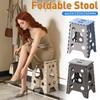 18 Inch Collapsible Step Stool Non Slip 400 LBS Heavy Duty Foldable Plastic Stools for Kitchen Dining Room Adults Kids Household