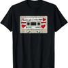 _I Made You A Mix Tape_ Cassette - Vintage 1980 T-Shirt