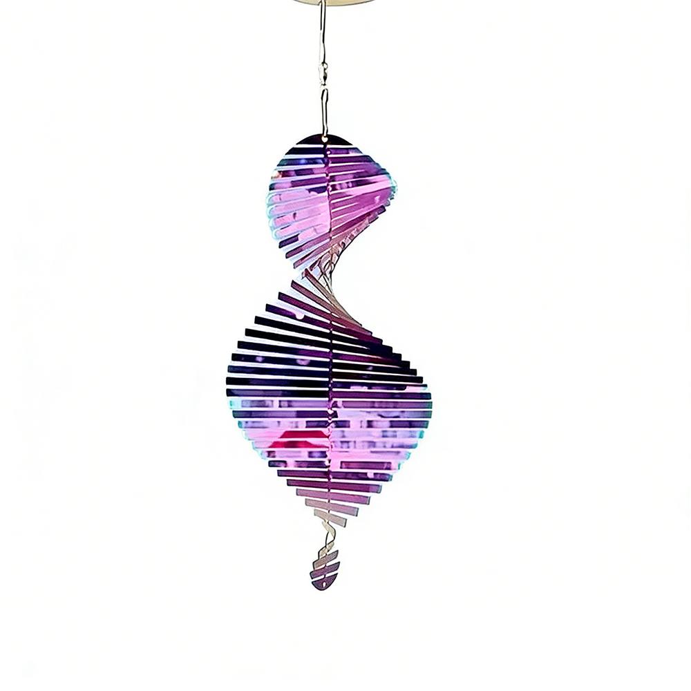 Colorful Wind Chime Pendant Gradient Wind Spinner Catcher Butterfly Hanging Ornaments  Living Room