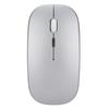 Wireless Optical Mouse 2.4GHz DPI Regulation Silent Switch Colorful Lights Office Light MouseSilver