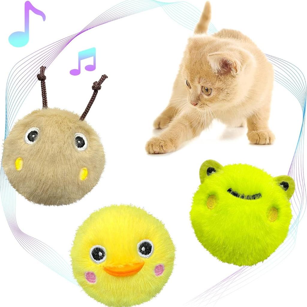 Katzenspielzeug, Interaktives Katzenspielzeug, Katzensport für drinnen, Plüschtiere