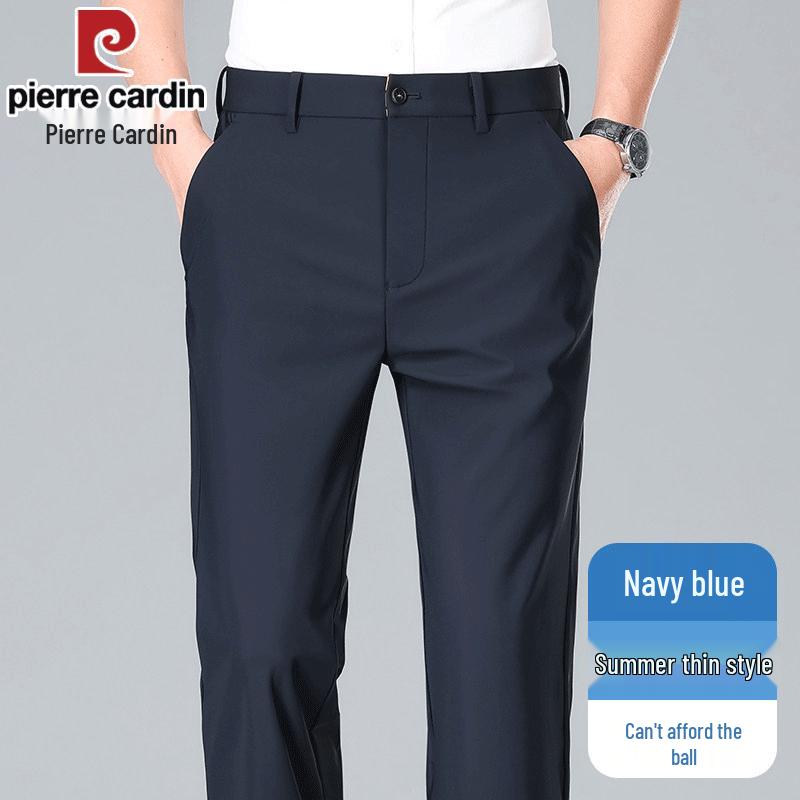 

Pierre Cardin Men s Ice Silk Straight-Leg Casual Pants 175/86A
