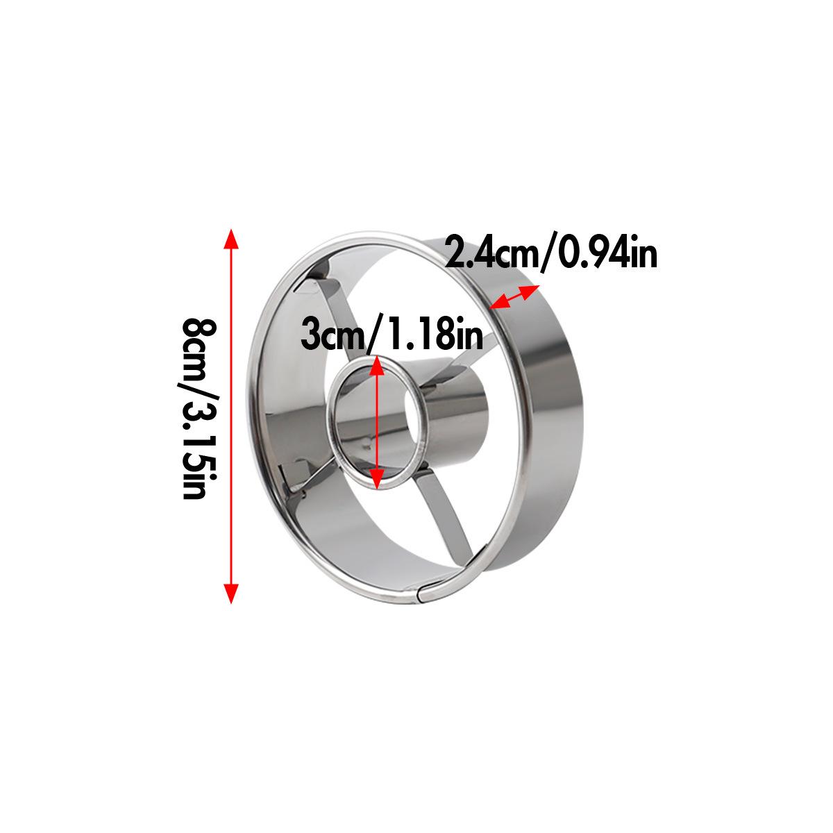 

Форма для пончиков и мусса из нержавеющей стали 430