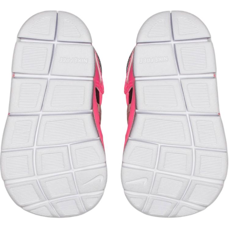 Nike Dynamo Free TD Pink Foam Baby Sneakers Cool-Grey 343938-019
