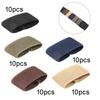 10Pcs Elastic Belt Keepers Accessories for 1.5" Wide Belts/Straps Strap Retainer Band Webbing Loop Backpacking Strap Keepers