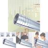 Elegant Diy Mirror Wall Sticker Waterproof Pet Material For Bathroom And Living Room
