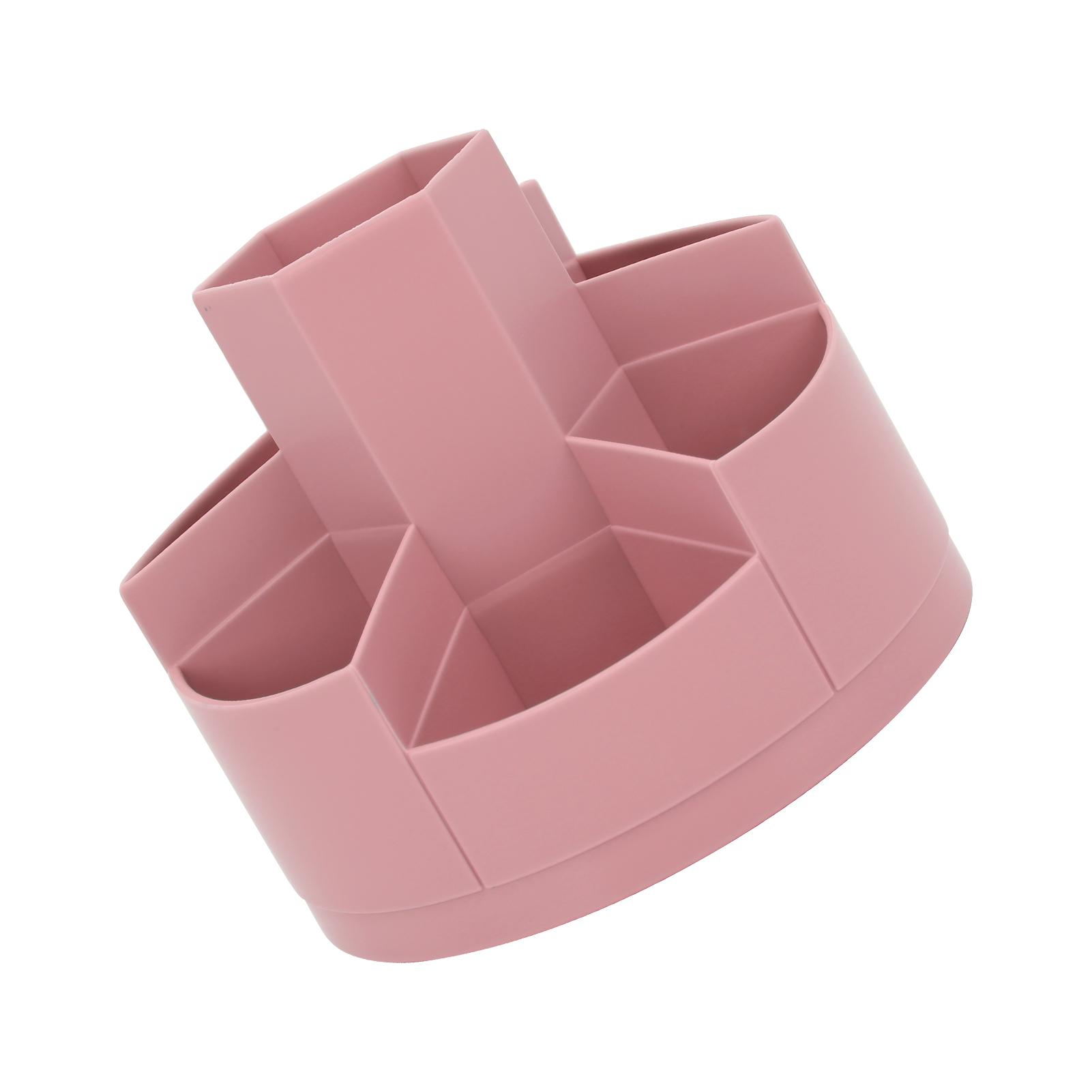 

MPRINCE Pen Holder Large Capacity 360 Degree Rotation WrResistant Storage Pen Holder for School(Blue )