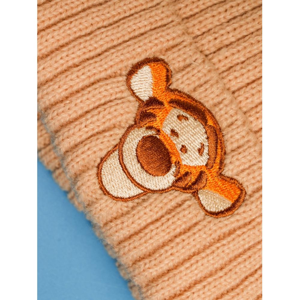 Daiso Disney Winnie The Pooh Ear Shaped Kids Beanie