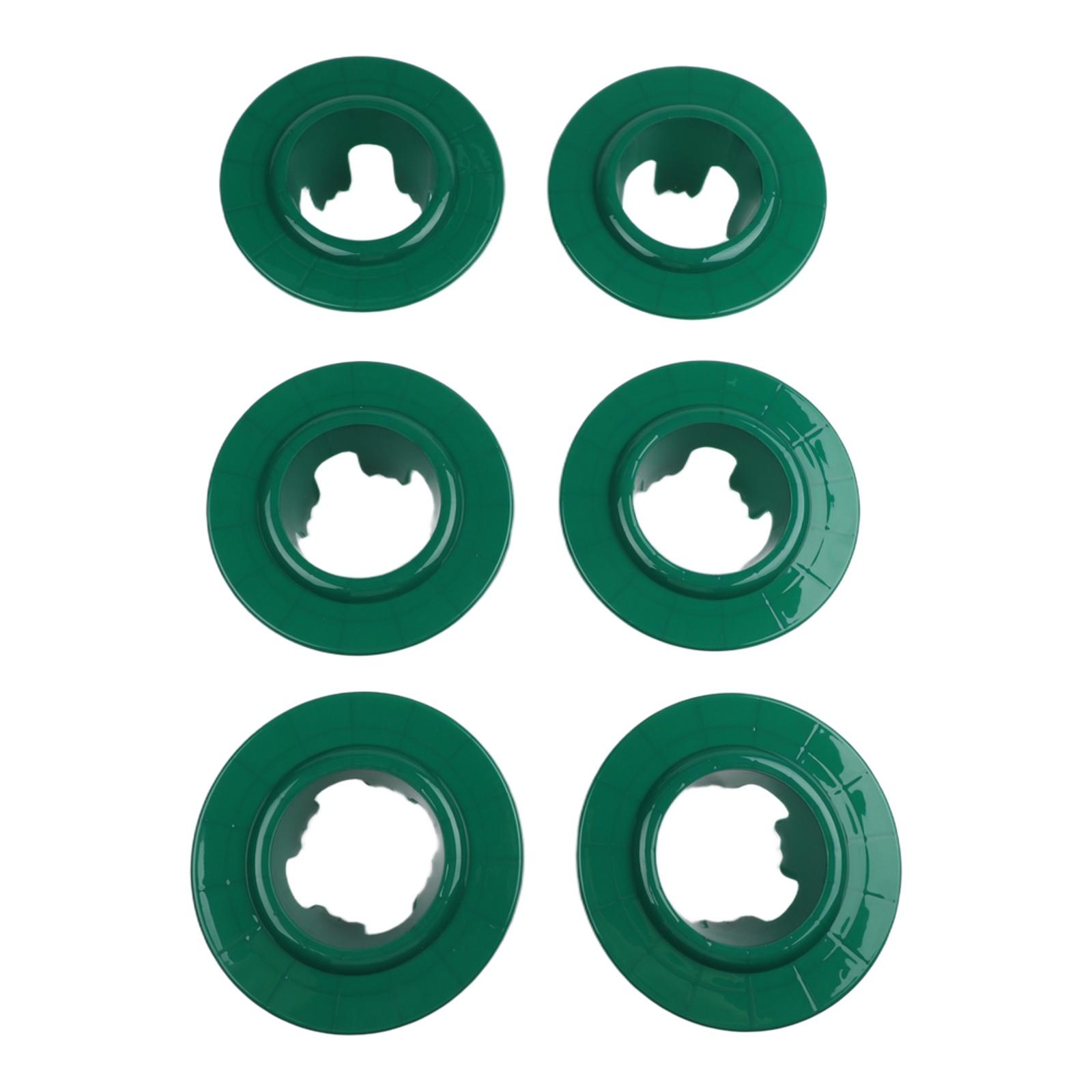 6PCS Sprinkler Protector Lawn Sprinkler Head Protector Round Dust Proof Reduce Damage From Car Lawn Mower