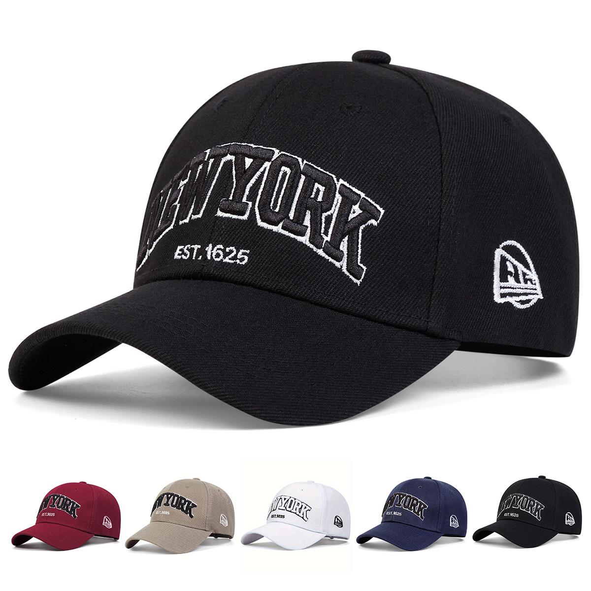 Yiran Bag Women's Newyork Letter Embroidery Baseball Caps Spring And Autumn Outdoor Adjustable Casual Hats Sunscreen Hat Cm