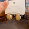 Vintage Geometric Bead Earrings Striped Oval Stud Earrings Trendy Hoop Earrings  Festival Gifts