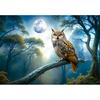 Mondschein-Eule Puzzle Tiere 1000 Teile, beliebtes koreanisches Puzzle