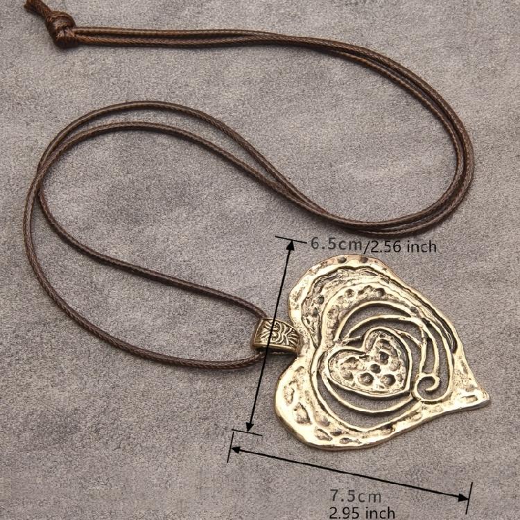 Prosty, a jednocześnie szykowny naszyjnik z sercem, wykonany ze stopu cynku, codzienna biżuteria, niezbędny wisiorek z sercem, łańcuszek na obojczyk