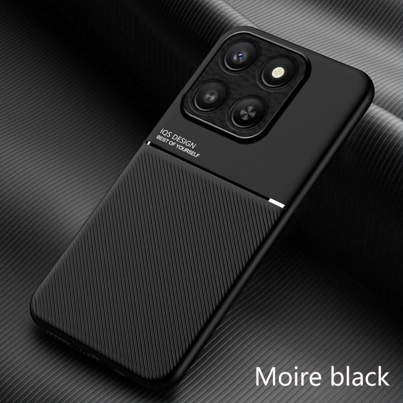 

EUCAGR Luxury Original Shockproof Case Coque For Honor 400 Smart X7D 4G 5G Magnet Shell back Case For Honor X7D Back Case Honor X7d чёрный