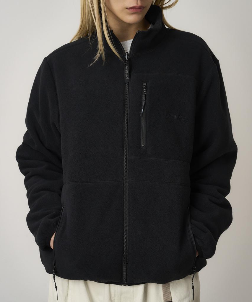 Gramicci Thermal Reversible Fleece Jacket Black