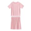 Children's Summer Loose Casual Round Neck Shirt Short Sleeve Shorts Pajamas Set