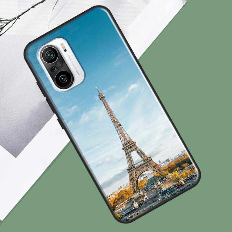 France Paris Eiffel Tower Case For Xiaomi 17 Pro Max 13 14 15 Ultra 13T 14T 15T Pro POCO F7 F5 F6 X5 X6 X7 Pro Cover