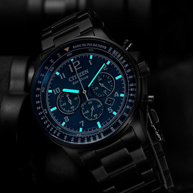 Citizen Ecology Drive Collection FF Light Powered Quartz Movement Stainless Steel Strap Watch CA4505-80L