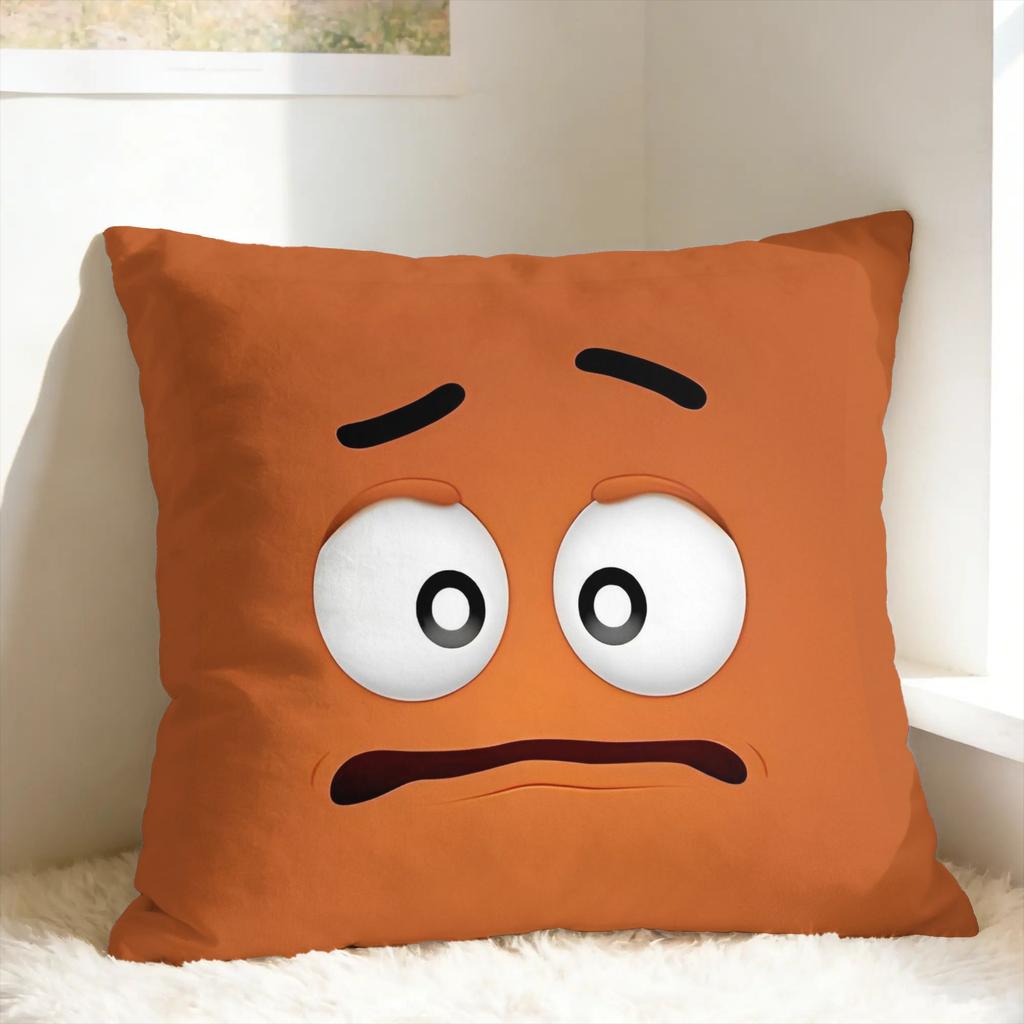 Pillow Cover Cartoon MMMS Cute Kawaii Pillow Case For Living Room Sofa Pillowcases