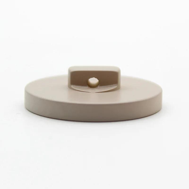 10pcs Beautiful Resin Buttons Solid Color Smooth Resin Round Shank Buttons Winter Coat Sewing Accessories