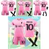 2324 Miami International Messi 10 Home Soccer Jersey Ultra-fine Fiber Material