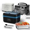 Portable Multifunctional Electric Lunch Box for Steaming, Heating, and Smart Charging