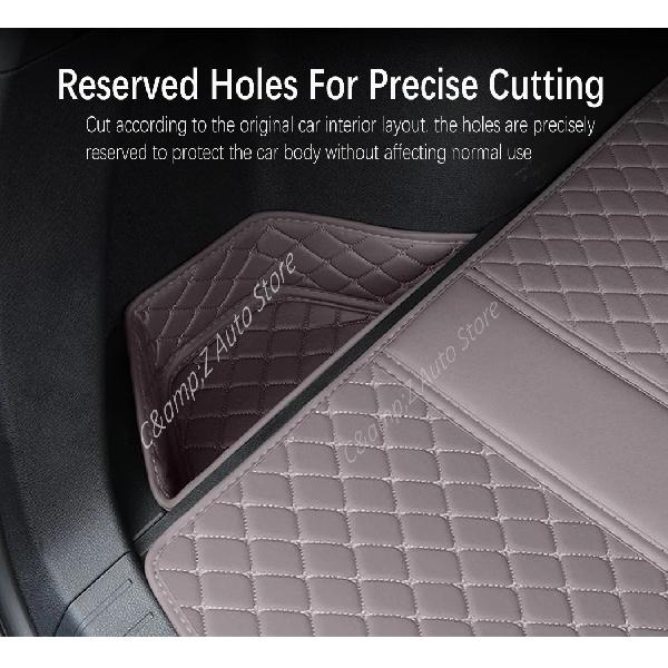 Car Trunk Mats For BYD Song Plus DM-i EV Seal U Sealion 6 SA3 2020-2027 Leather Cargo Liner Covers Boot Carpets Auto Accessories