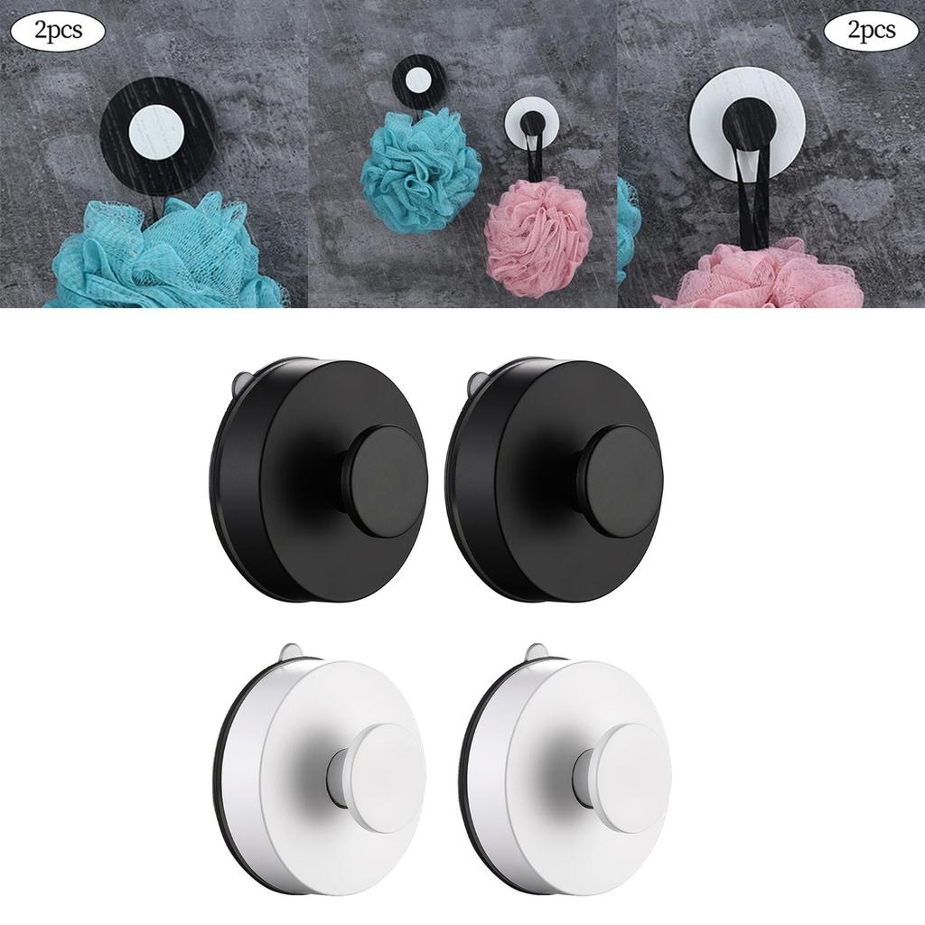 Alloy Suction Cup Hooks Decorative for Restroom Pantry Office