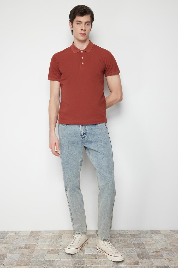 T-shirt à col Polo pour hommes, édition limitée, noir, coupe normale, piqué, fermeture éclair