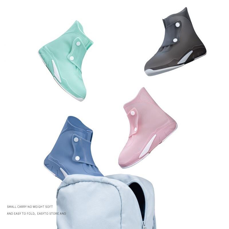 Návštěvnické návleky na boty Novinářské galoše Boty do deště Opakovaně použitelné voděodolné návleky na boty Muži Ženy Návleky odolné proti skluzu Lze prát