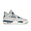 Air 4 Retro GS Bleu Militaire 2024 Sneakers Enfant Blanc Cassé Gris Neutre HF4281-141