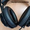 1 Pair Headphone Cover Breathable Good Noise Insulation Ultra Soft Faux Leather Headset Earmuffs Replacement for HyperX Cloud Revolver S