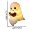 Spookys LED Ghosts Reading A Book Cute Ghosts Desktop Sculpture Statues For Living Room Decor