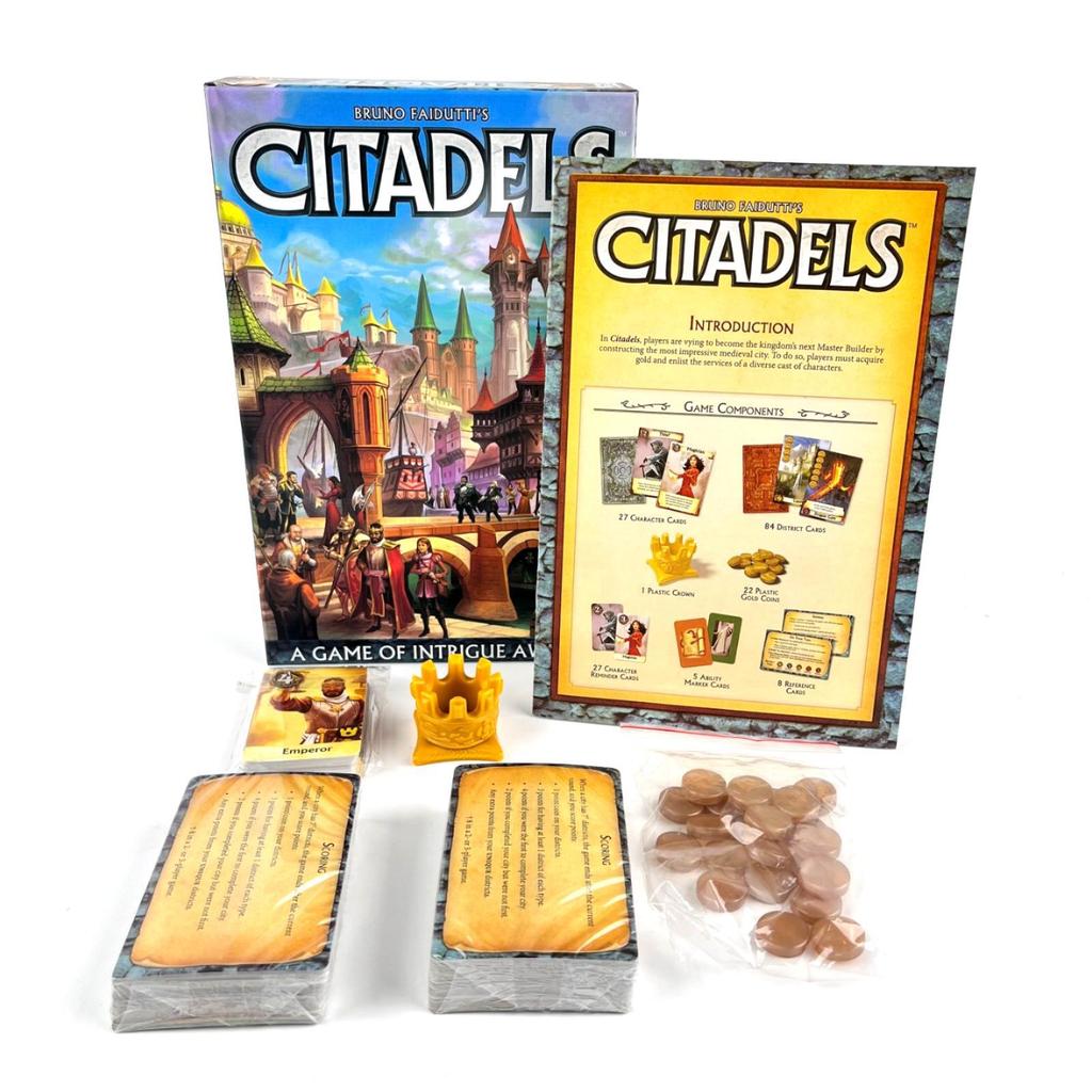 Engelsk versjon Citadels Revidert utgave brettspill