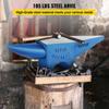 VEVOR Single Horn Anvil Cast Steel Anvil Blacksmith for Sale Forge Steel Tools with Round and Square Hole and Equipment Anvil Rugged Blacksmith