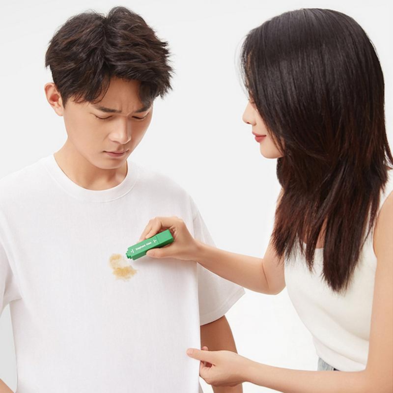 Ручка для видалення плям з білого одягу Побутова потужна знежирювальна ручка Портативна безводна ручка для видалення масляних плям для екстреного використання