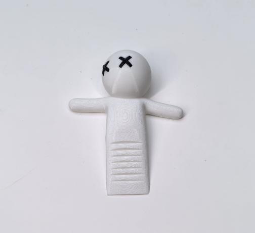 Türstopper Dekorativer Türstopper Miniatur Flexibel 3D-Druck Figur Rutschfestes Ornament für Schlafzimmer Wohnheimzimmer Reisen Mietwohnungen