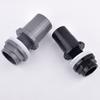 1Pc 20/25/32/40/50mm PVC Water Tank Connector, Thicken Fish Tank Drain Joint Aquarium Inlet Outlet Supply Pipe Joint Fittings