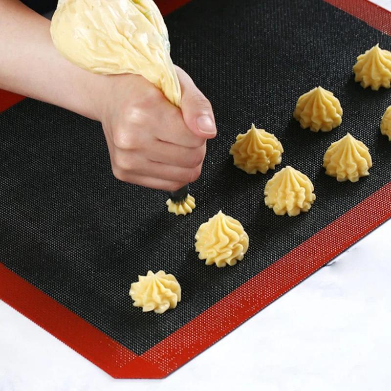 Perforated Silicone Baking Mat Non-Stick Oven Sheet Liner Bakery Tool for Cookie /Bread/ Macaroon Kitchen Bakeware Accessories